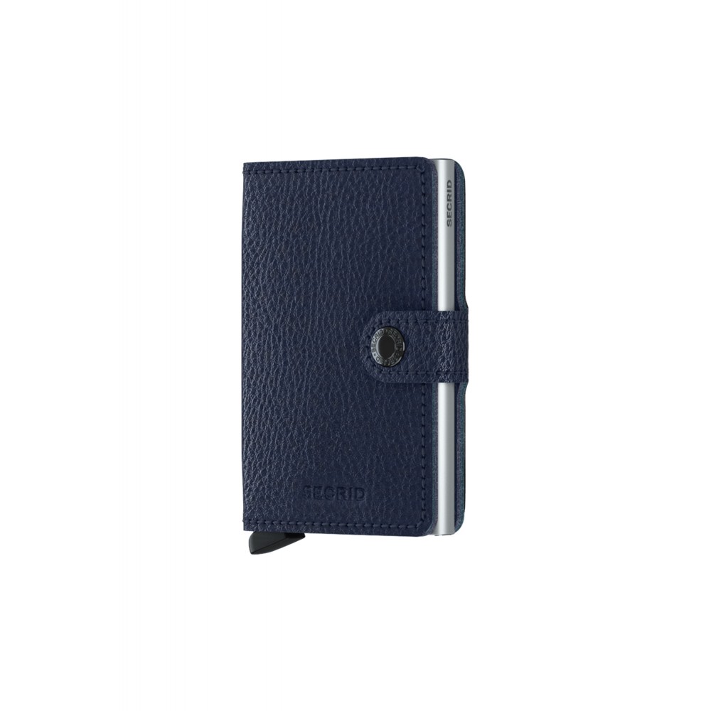 Secrid Miniwallet - Veggetable Tanned - Navy Silver