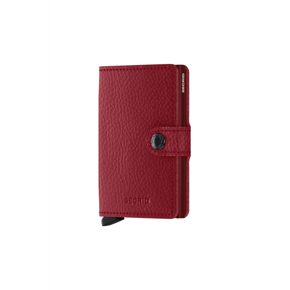 Secrid Miniwallet - Veggetable Tanned - Rosso Bordeaux