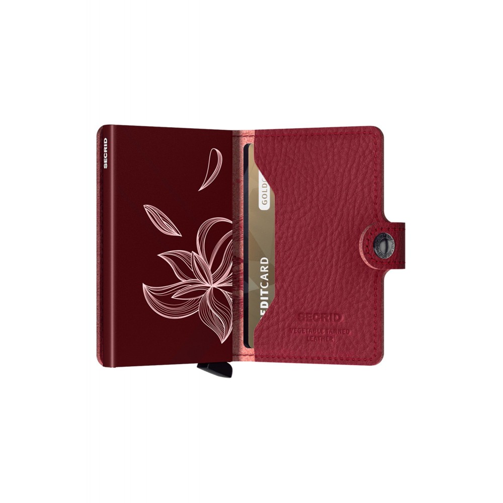 Secrid Miniwallet - Stich Vegan - Magnolia Rose