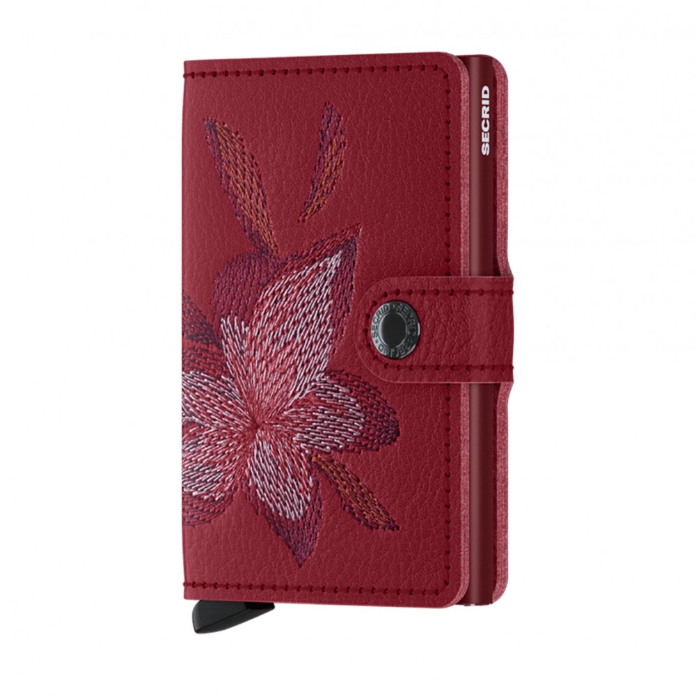 Secrid Miniwallet - Stich Vegan - Magnolia Rose