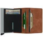 Secrid Slimwallet - Vintage - Cognac Silver