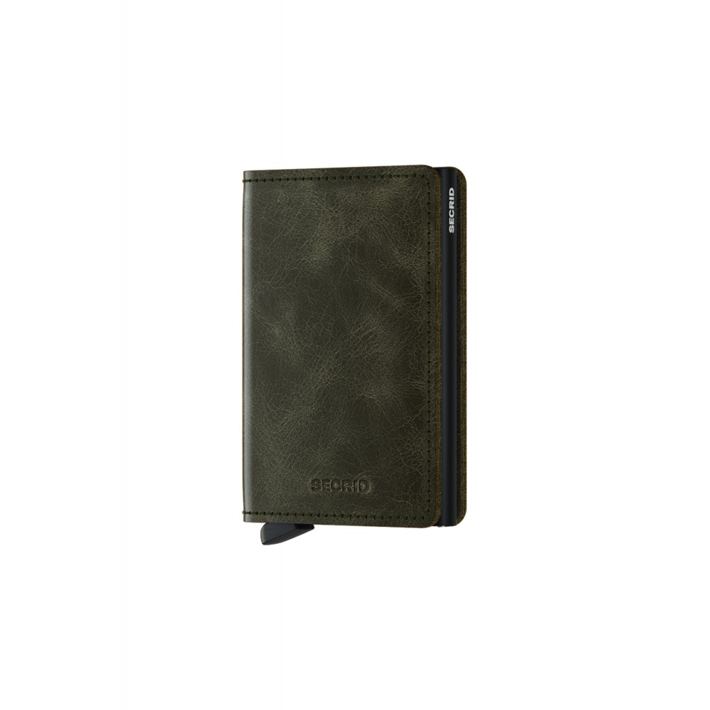 Secrid Slimwallet - Vintage - Olive-Black