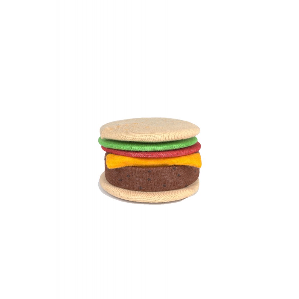 DOIY Κάλτσες - Burger - Πολύχρωμες One size