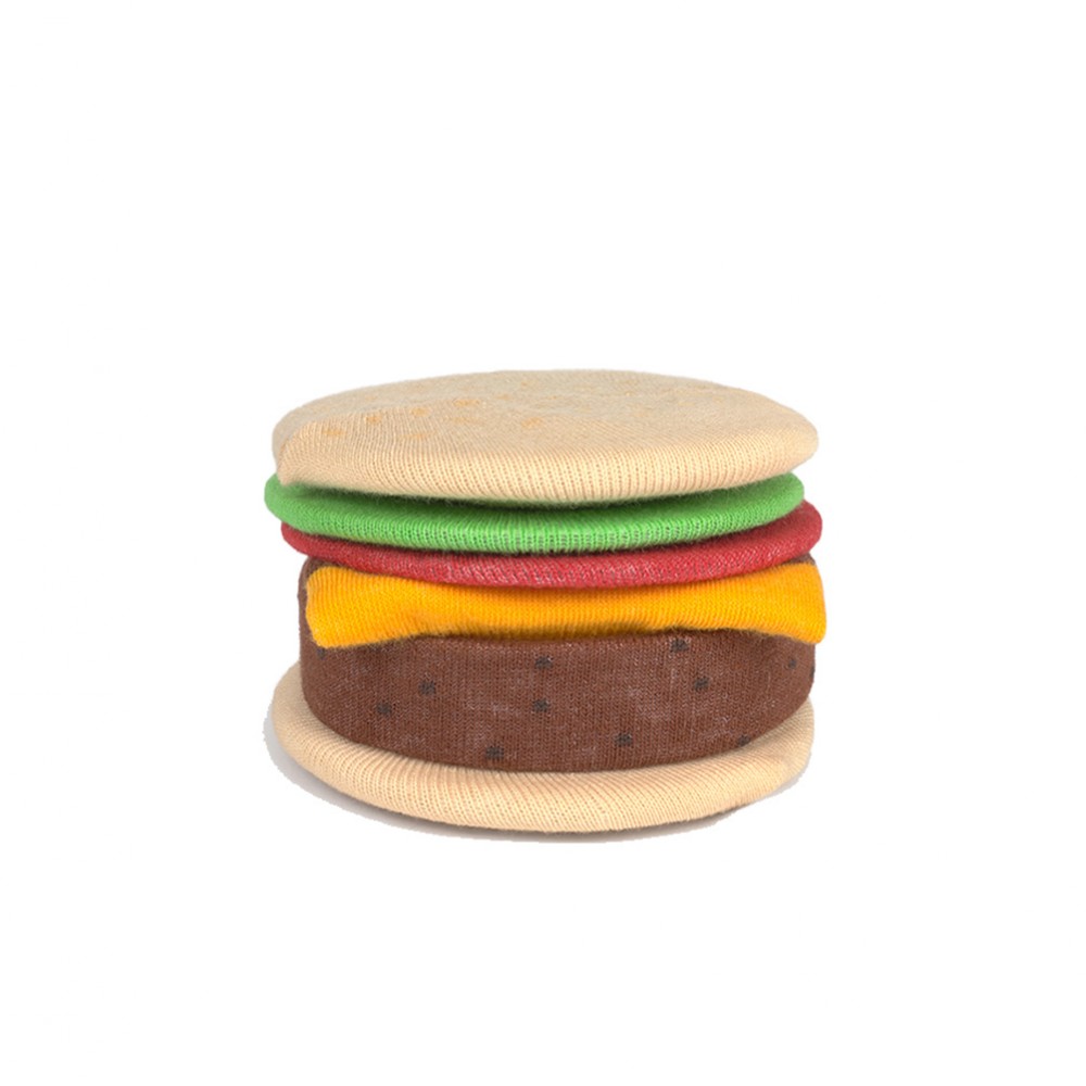 DOIY Κάλτσες - Burger - Πολύχρωμες One size