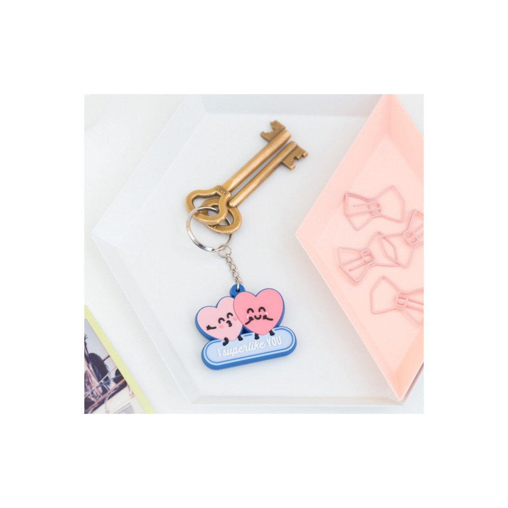 Mr. Wonderful Μπρελόκ Key-Ring "For the person I Like the most"