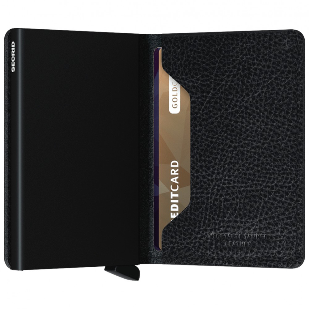 Secrid Slimwallet - Veg Tanned - Black