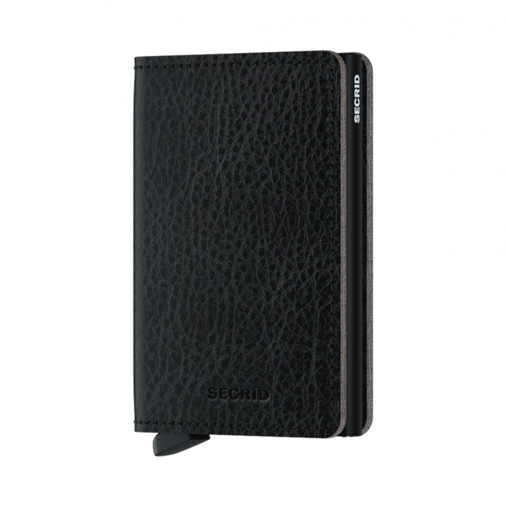 Secrid Slimwallet - Veg Tanned - Black