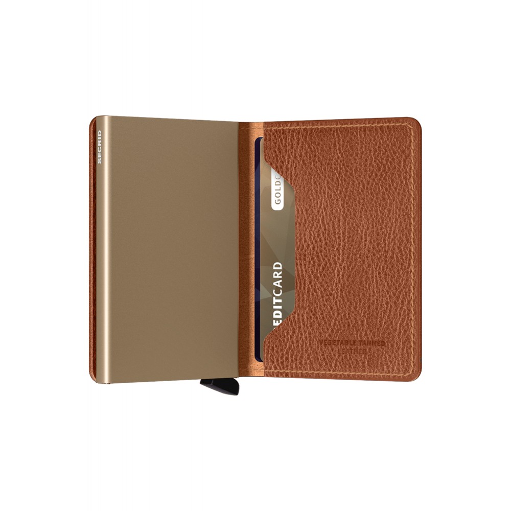 Secrid Slimwallet - Veg Tanned - Caramelo Sand