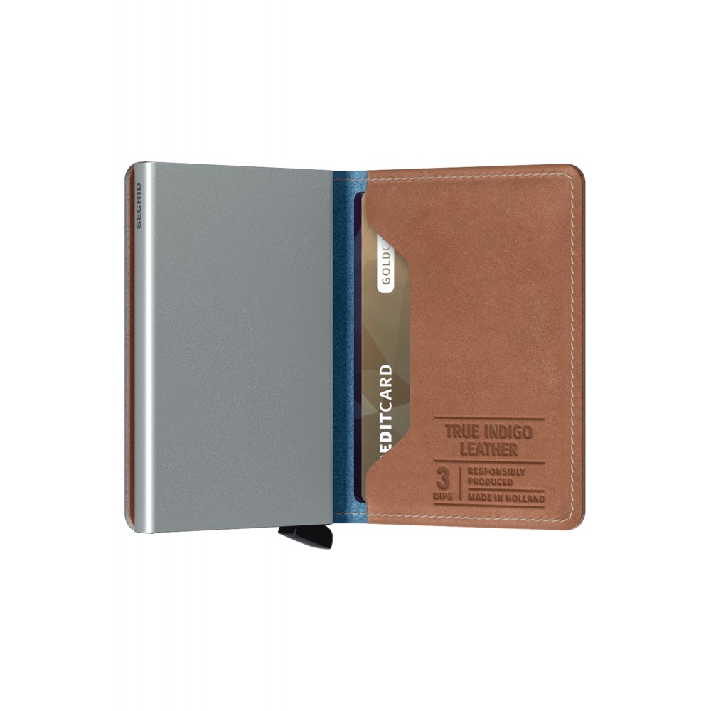 Secrid Slimwallet - Indigo - Sand