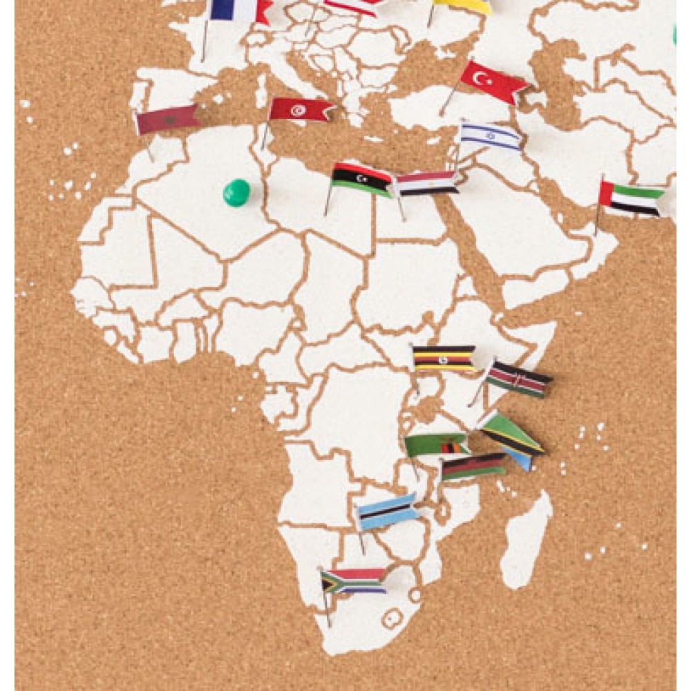 Miss Wood Σημαίες Αφρικής για Χάρτες