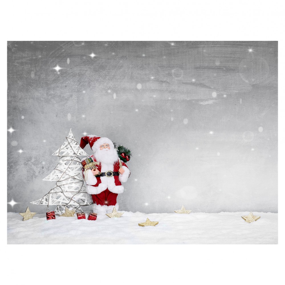 Contento Matteo Placemat Σουπλά Βινυλίου 40x30 - Santa Claus in Snow