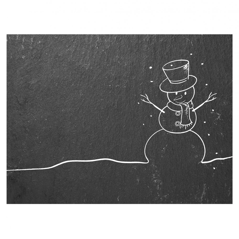 Contento Matteo Placemat Σουπλά Βινυλίου 40x30 - Snowman