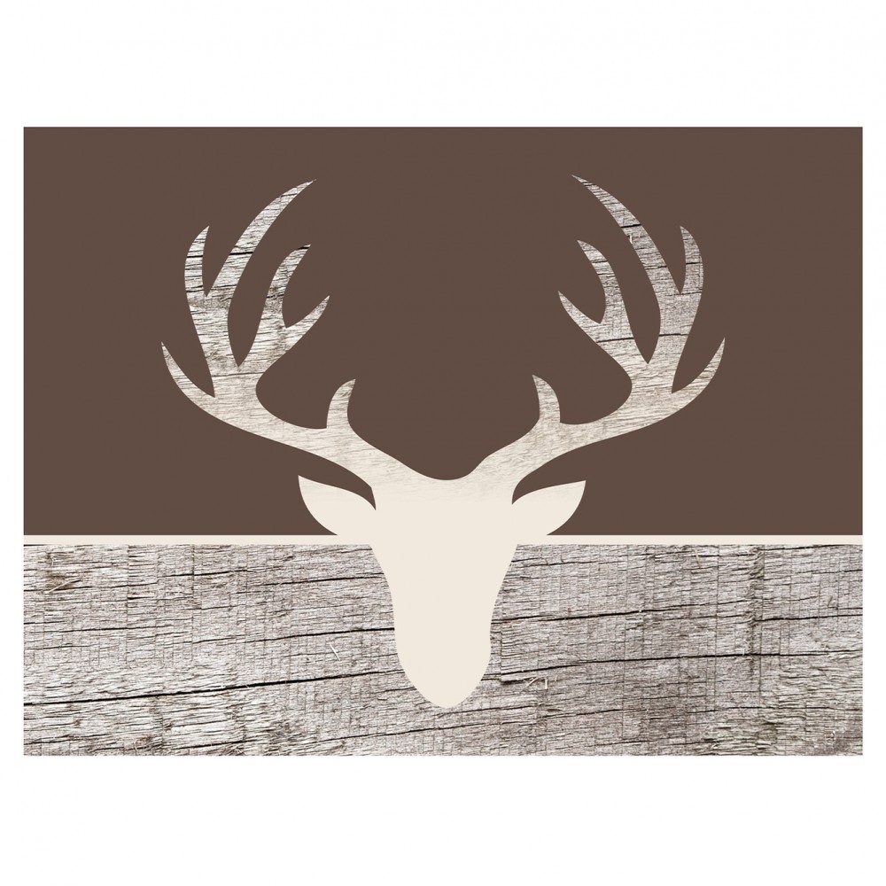 Contento Matteo Placemat Σουπλά Βινυλίου 40x30 - Brown Deer