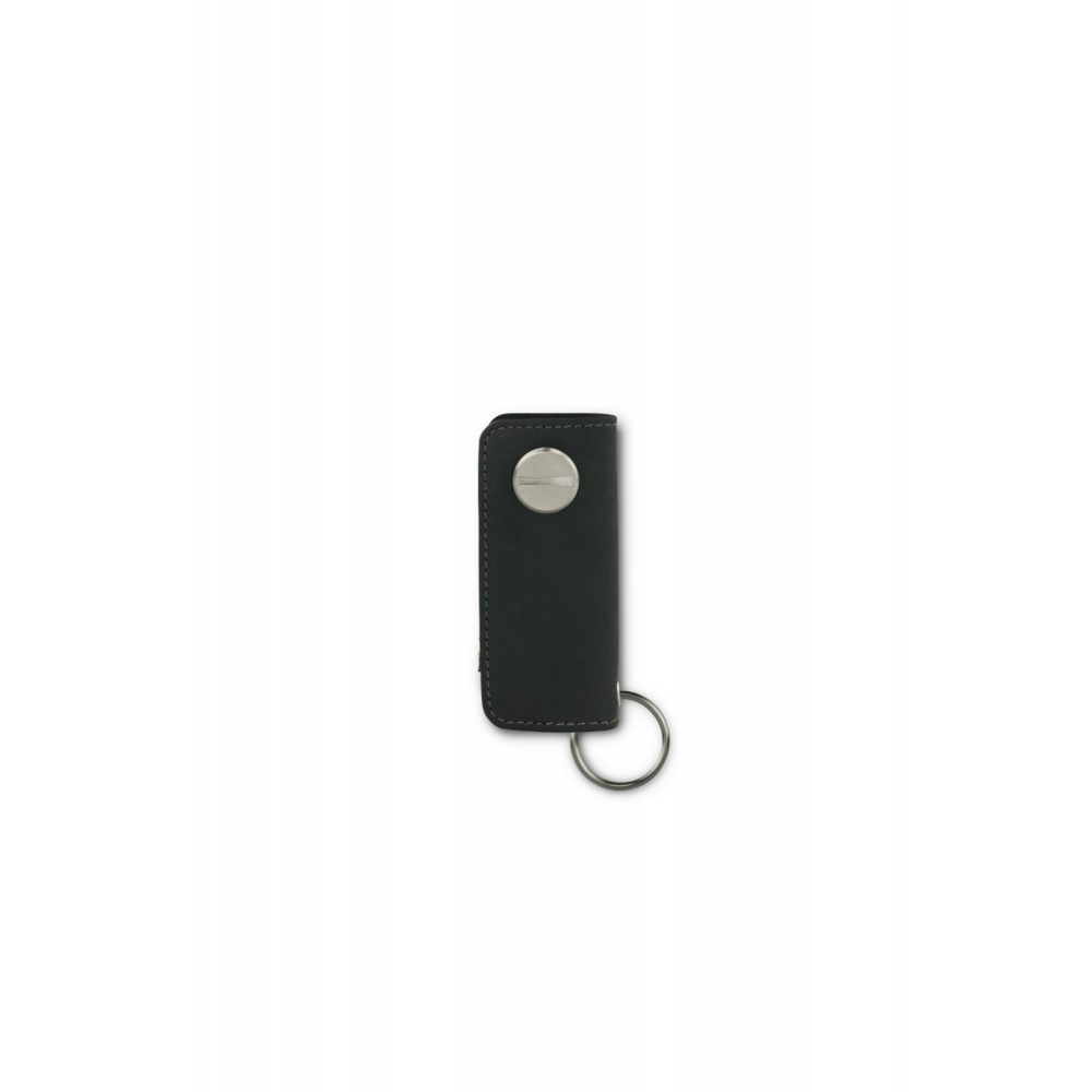 Garzini Lusso Key Holder - Vintage - Carbon Black