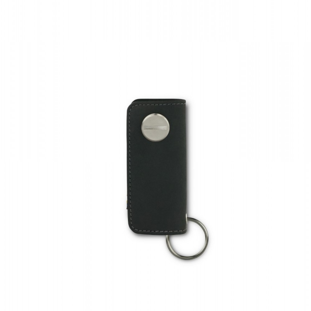 Garzini Lusso Key Holder - Vintage - Carbon Black