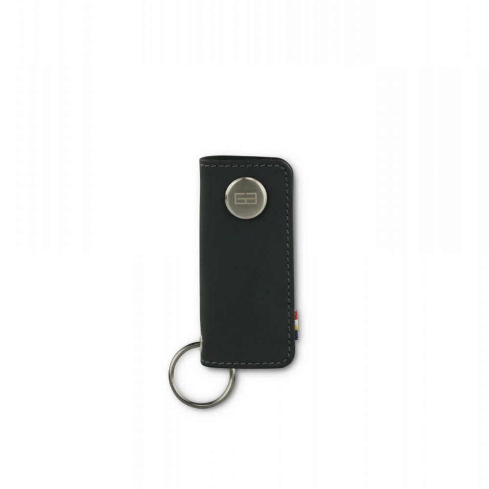 Garzini Lusso Key Holder - Vintage - Carbon Black