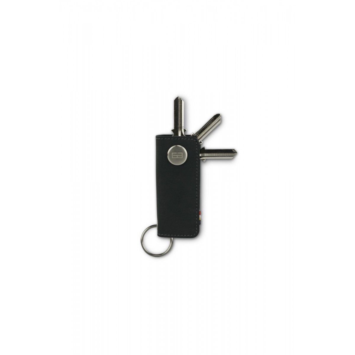 Garzini Lusso Key Holder - Vintage - Carbon Black