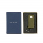 Garzini Lusso Key Holder - Vintage - Olive Green