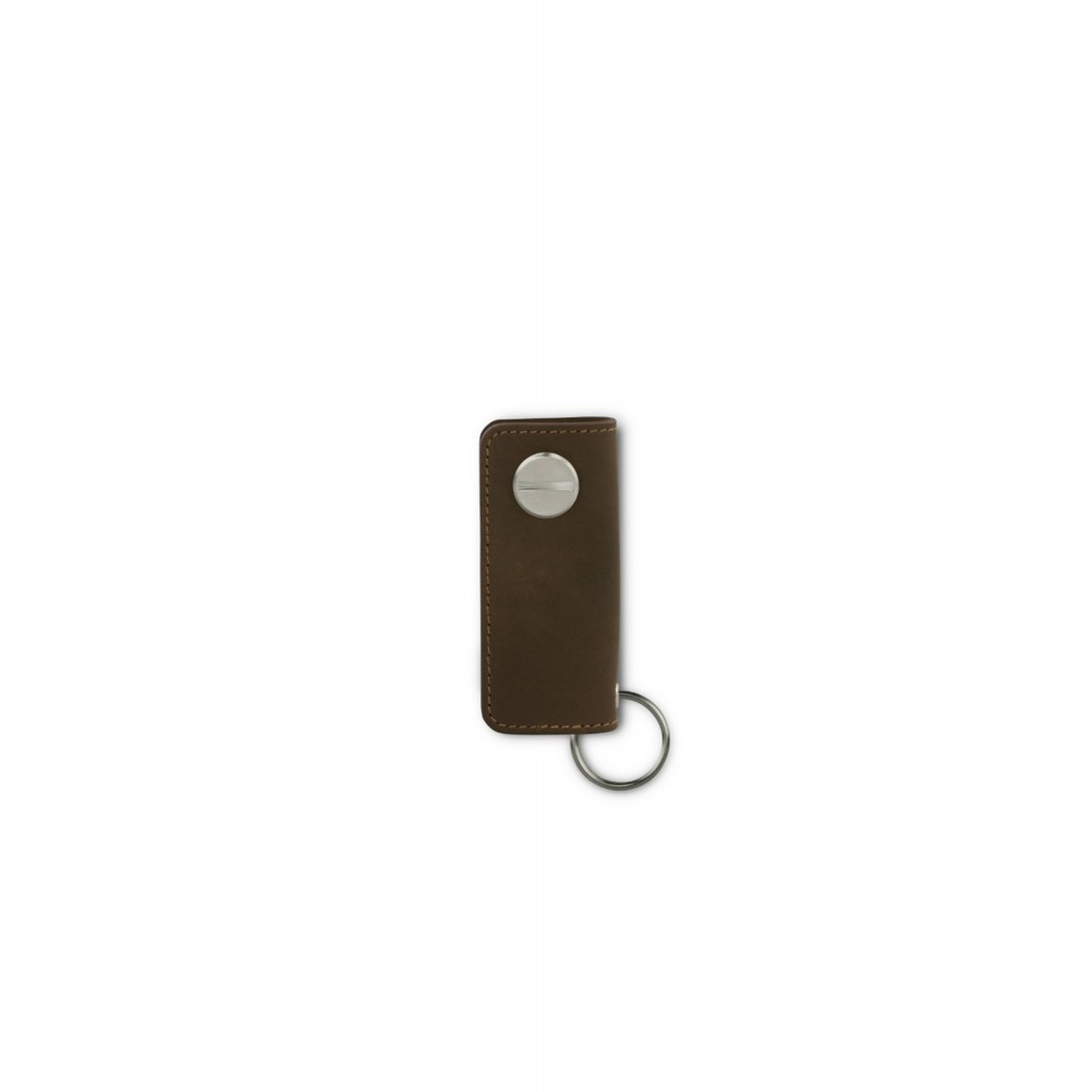 Garzini Lusso Key Holder - Vintage - Java Brown