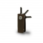 Garzini Lusso Key Holder - Vintage - Java Brown