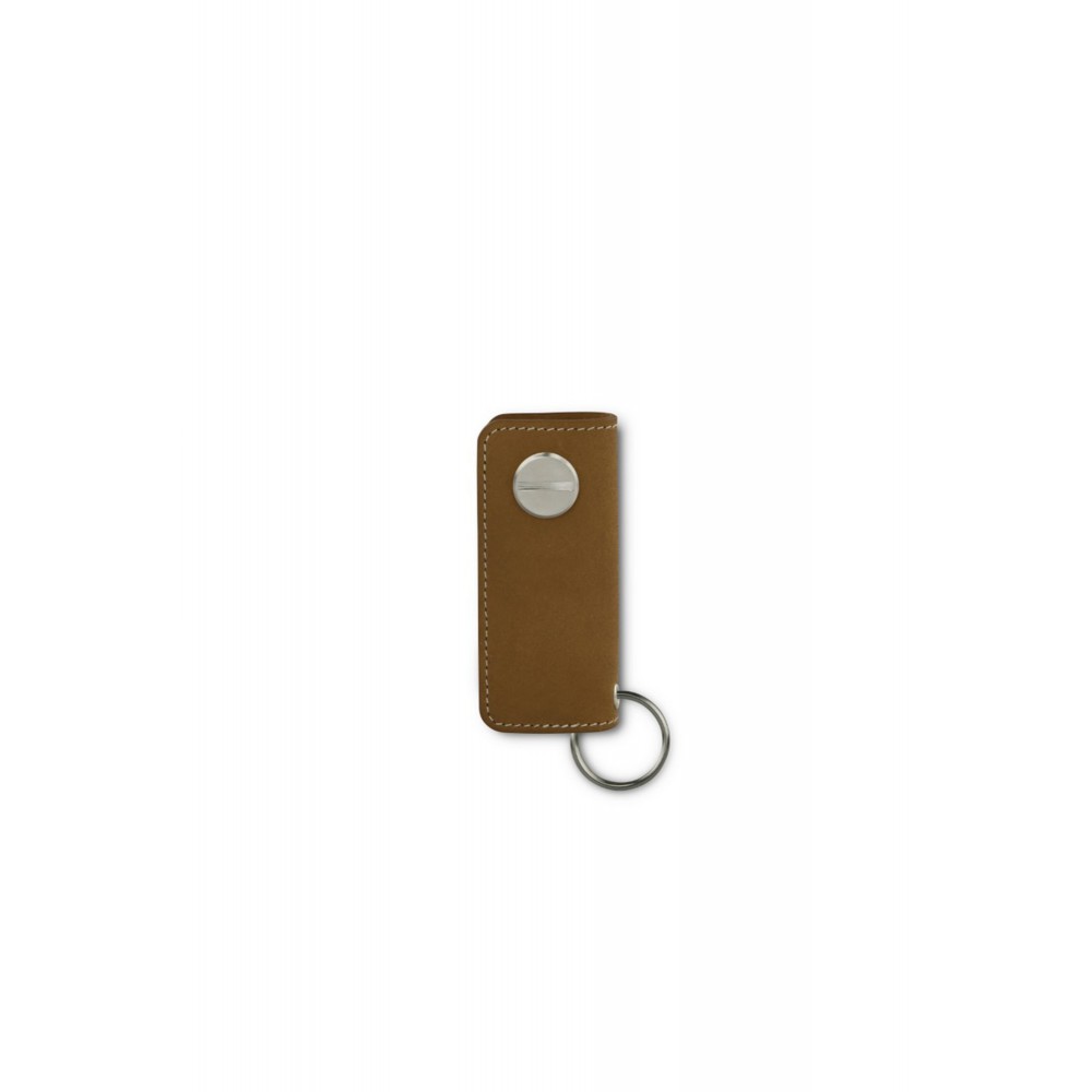 Garzini Lusso Key Holder - Vintage - Camel Brown