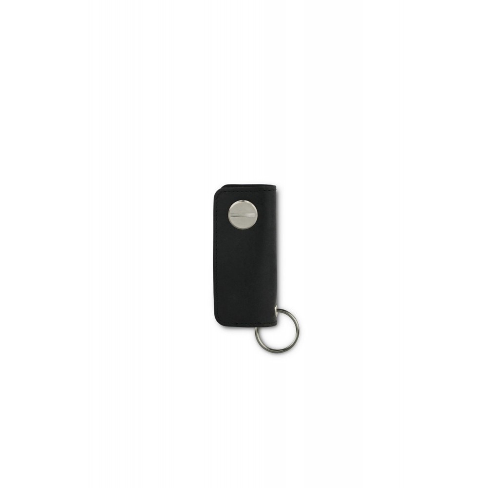 Garzini Lusso Key Holder - Brushed - Black
