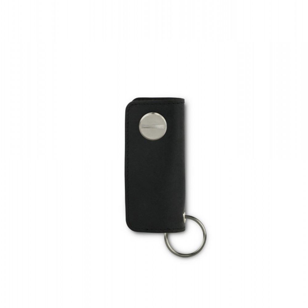 Garzini Lusso Key Holder - Brushed - Black