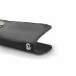 Garzini Lusso Key Holder - Brushed - Black