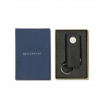 Garzini Lusso Key Holder - Brushed - Black