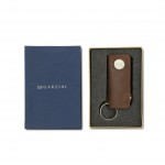 Garzini Lusso Key Holder - Brushed - Brown