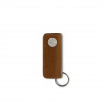 Garzini Lusso Key Holder - Brushed - Cognac