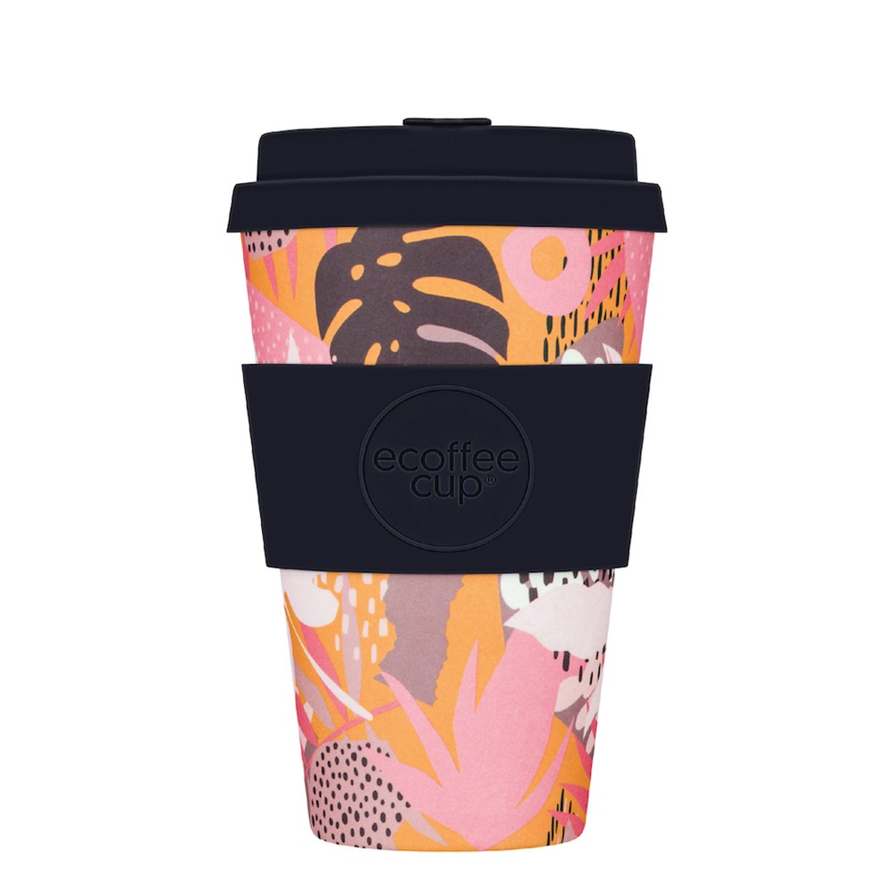 Ecoffee Eco Cup With Lid - Tsunami - 400ml