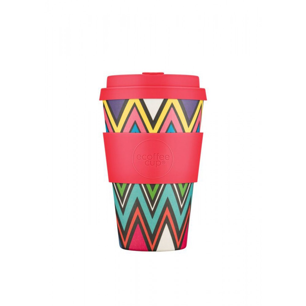 Ecoffee Eco Cup With Lid - Zag In Memorium - 400ml