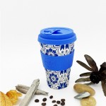 Ecoffee Eco Cup With Lid - Delft Touch - 400ml