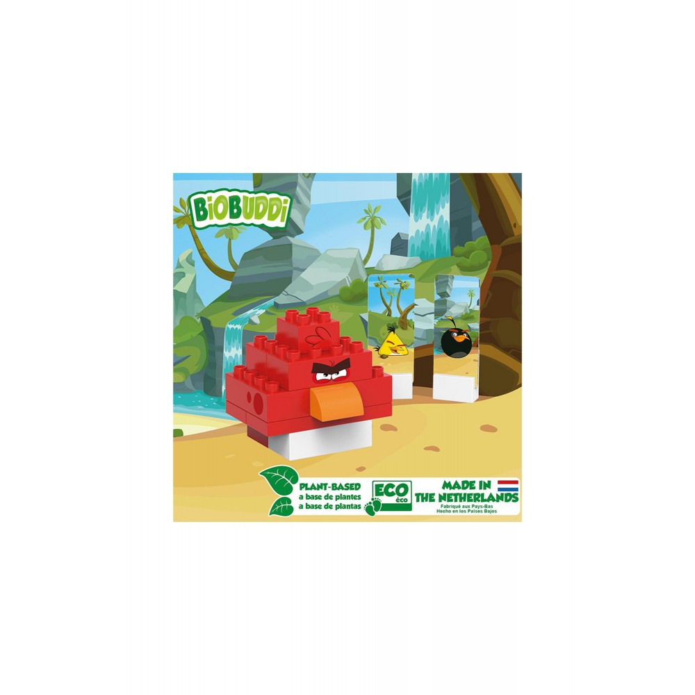 Biobuddi Οικολογικά Παιχνίδια - Τουβλάκια - Angry Birds: Red Angry Bird