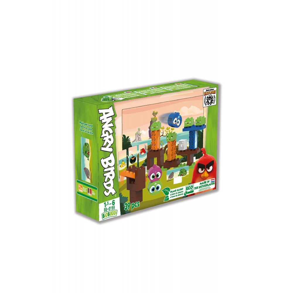 Biobuddi Οικολογικά Παιχνίδια - Τουβλάκια - Angry Birds: Sand