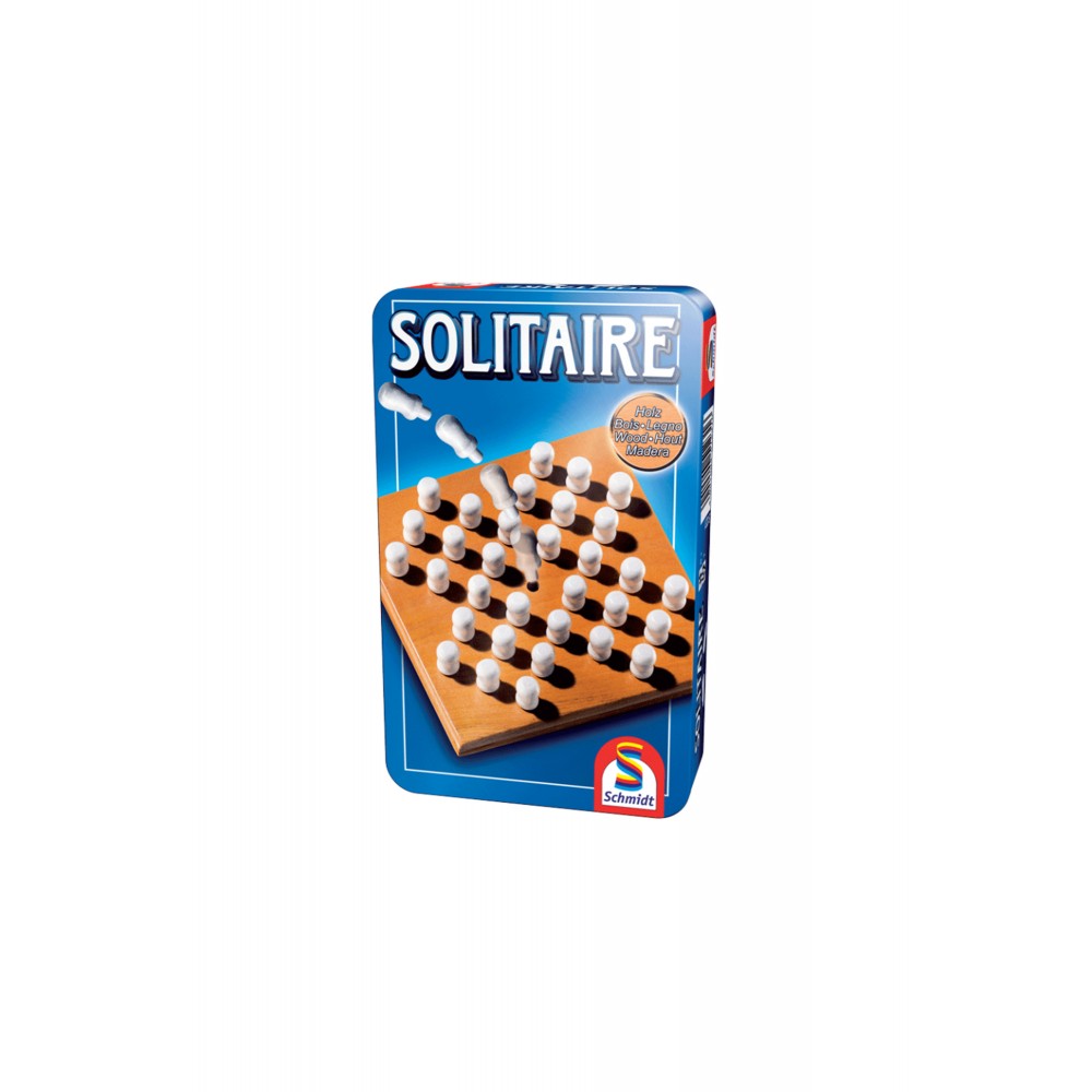 Desyllas Επιτραπέζιο Παιχνίδι - Solitaire - 11.5 × 18.5 × 4 cm