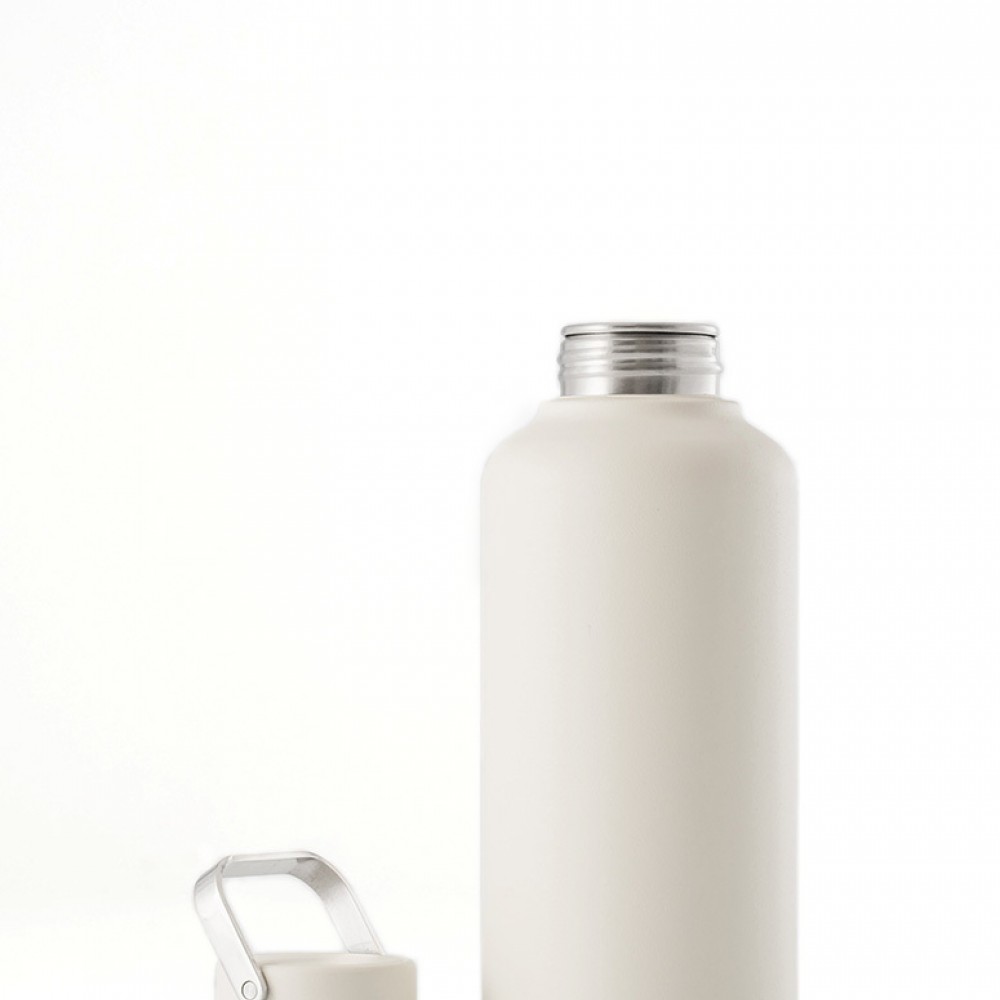 Equa - Timeless Off White Stainless Steel Bottle - 600ml