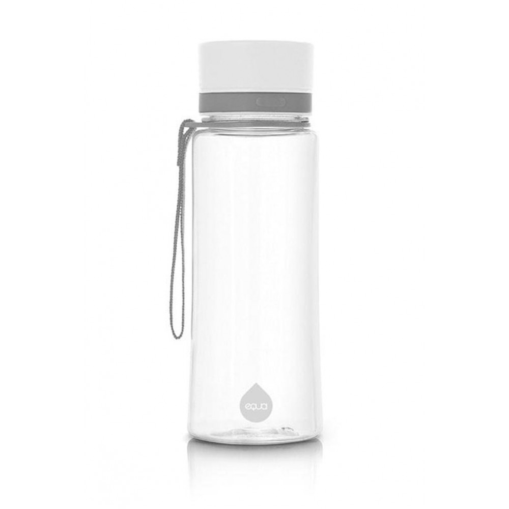 Equa - Plain White BPA free bottle - 600ml