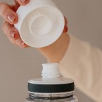 Equa - Plain White BPA free bottle - 600ml