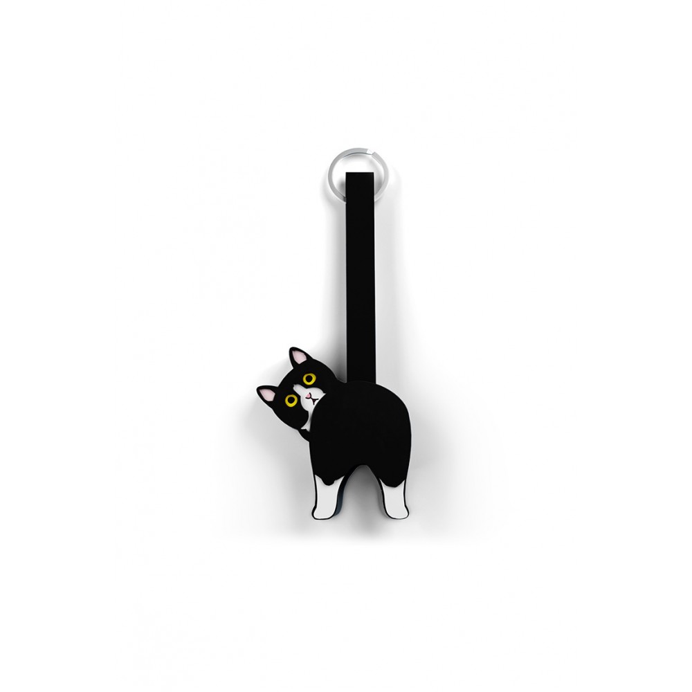 Mustard - Καλώδιο Φόρτισης USB To USB C - Γάτα - Μαύρο - 5.50 x 2 x 14.20