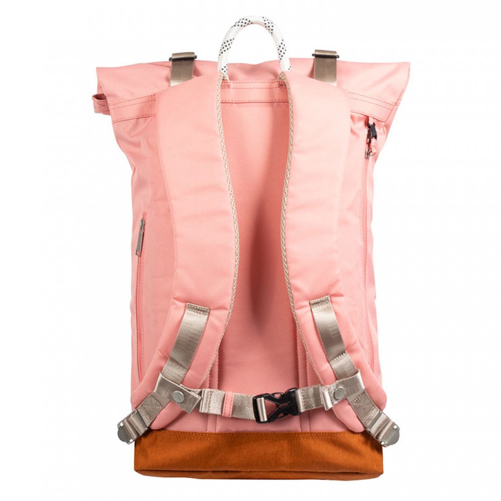Doughnut Christopher Mid Tone Series / Light Pink X Pumpkin - Backpack - 32cm x 12.5cm x 45cm / 18L