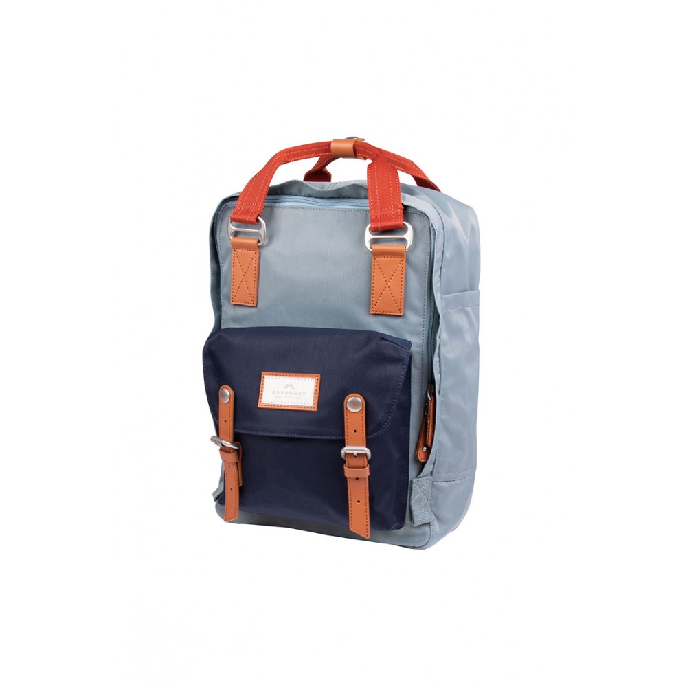 Doughnut Macaroon Earth Tone Series / Denin X Nautical - Backpack - 28cm x 11cm x 38cm / 16L