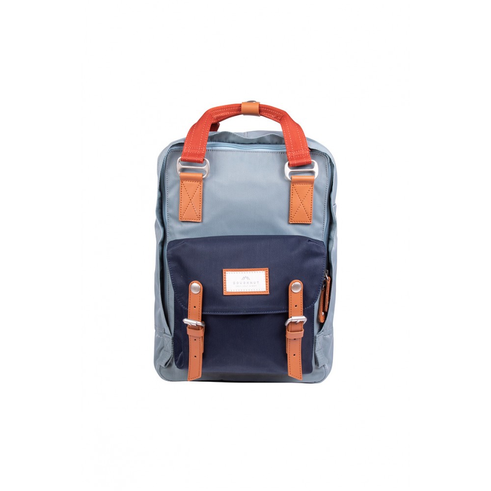 Doughnut Macaroon Earth Tone Series / Denin X Nautical - Backpack - 28cm x 11cm x 38cm / 16L