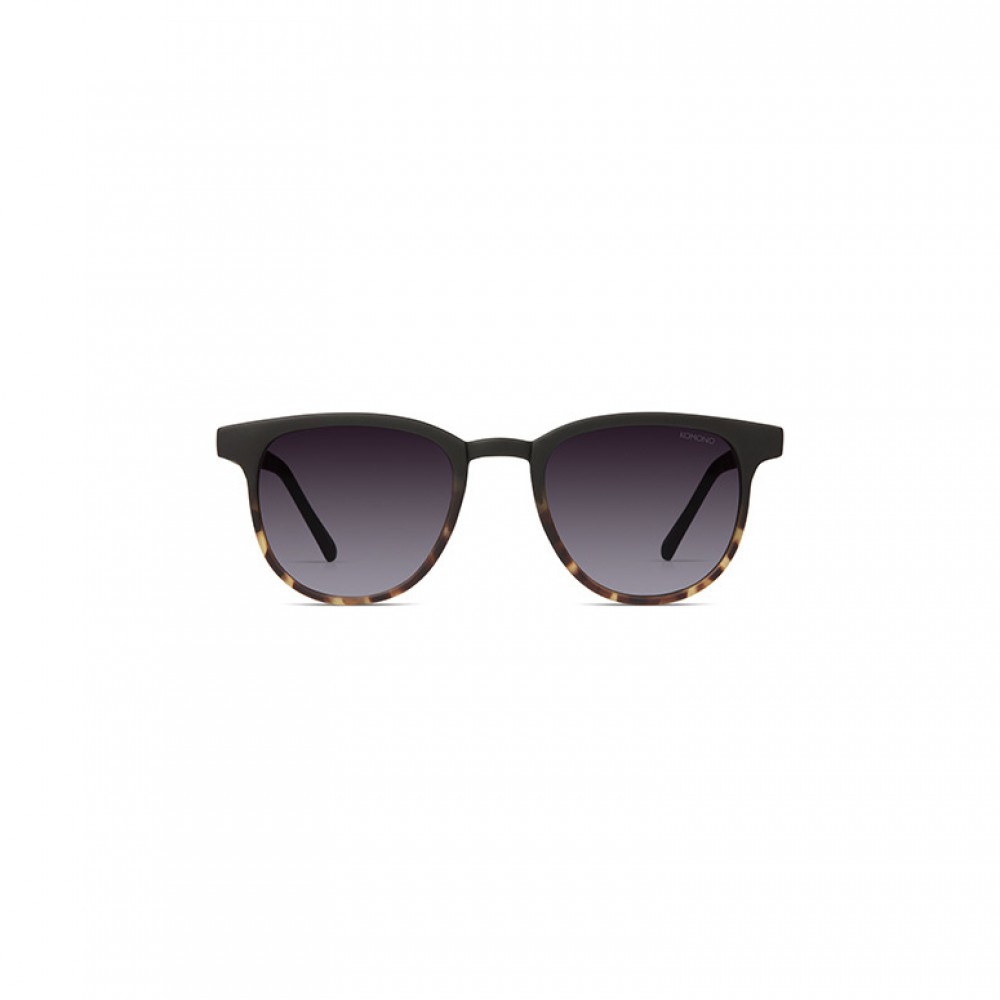 Komono - Francis - Matte Black Tortoise - Gradient Smoke / 47,3mm