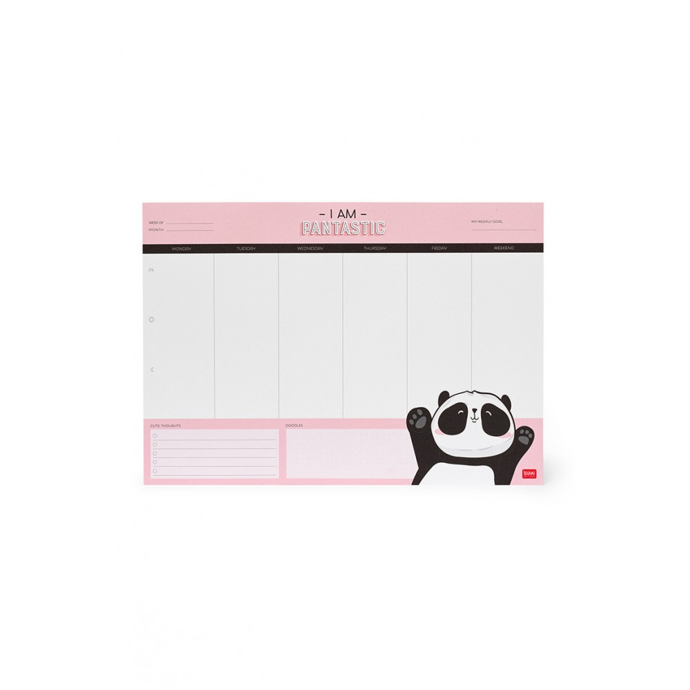 Legami - Εβδομαδιαίο Πλάνο Γραφείου Panda - 34 x 24 cm