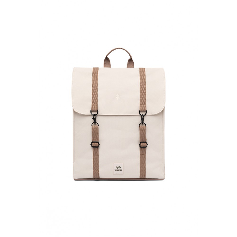 Lefrik - Backpack Handy Metal Ecru - 40 x 30 x 10 cm / 12L