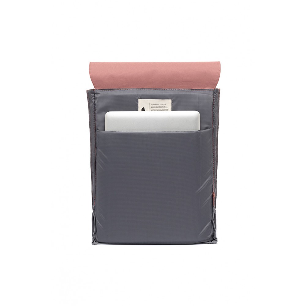 Lefrik - Backpack Handy Metal Dust Pink - 40 x 30 x 10 cm / 12L