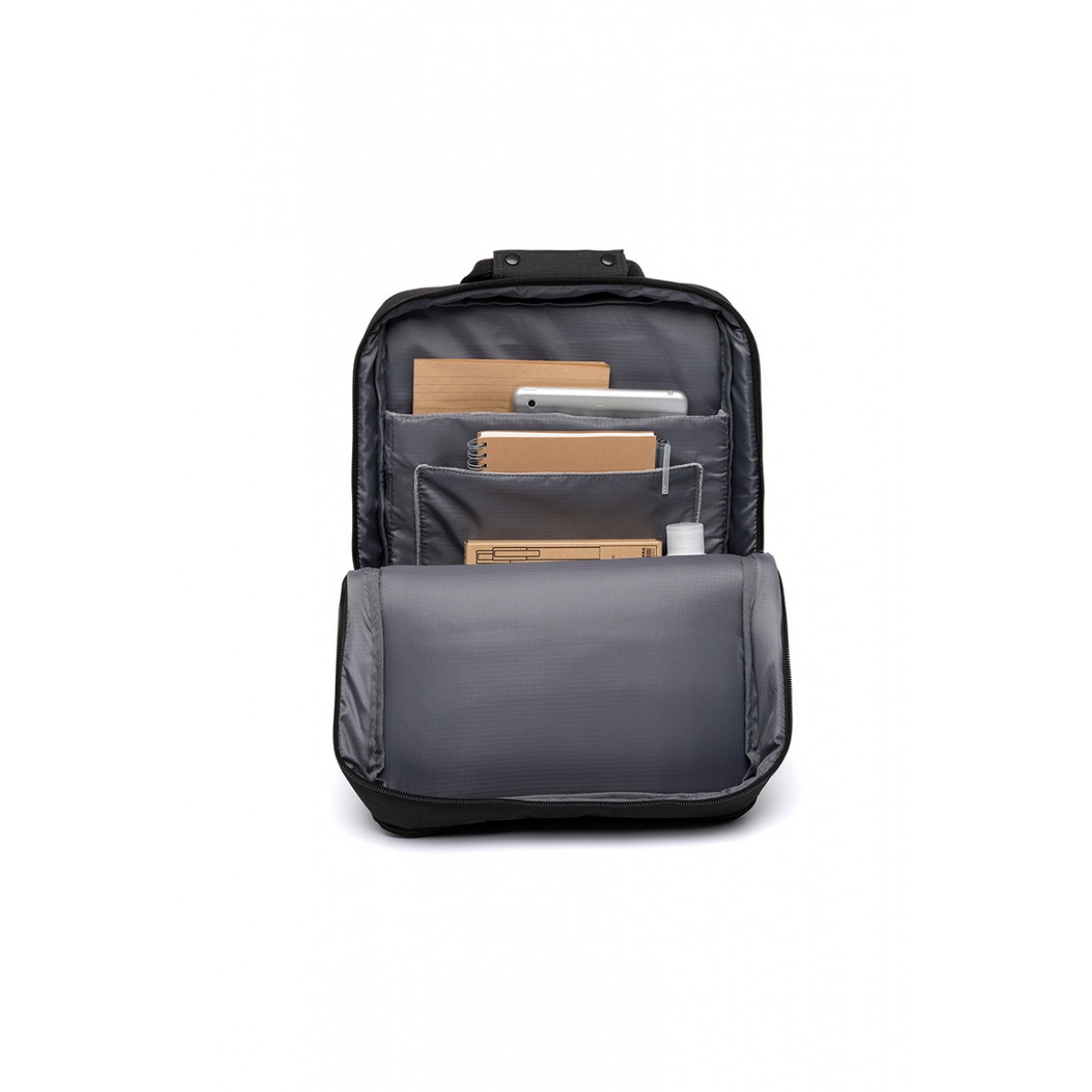 Lefrik - Backpack Daily Smart Black - 30 x 25 x 10 cm / 8L