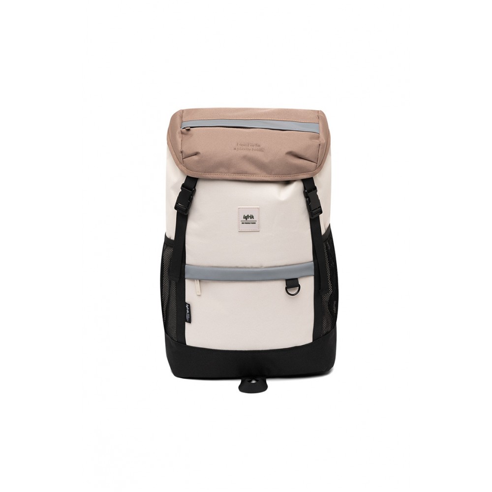 Lefrik - Backpack Mountain Skog - Beige - 42 x 30 x 18 cm / 22L